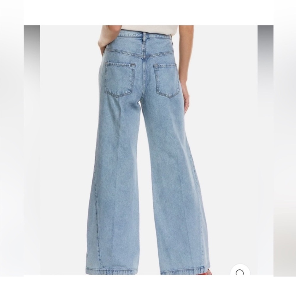 Frame le slim palazzo jean jeans wide leg size 27 - Picture 3 of 11